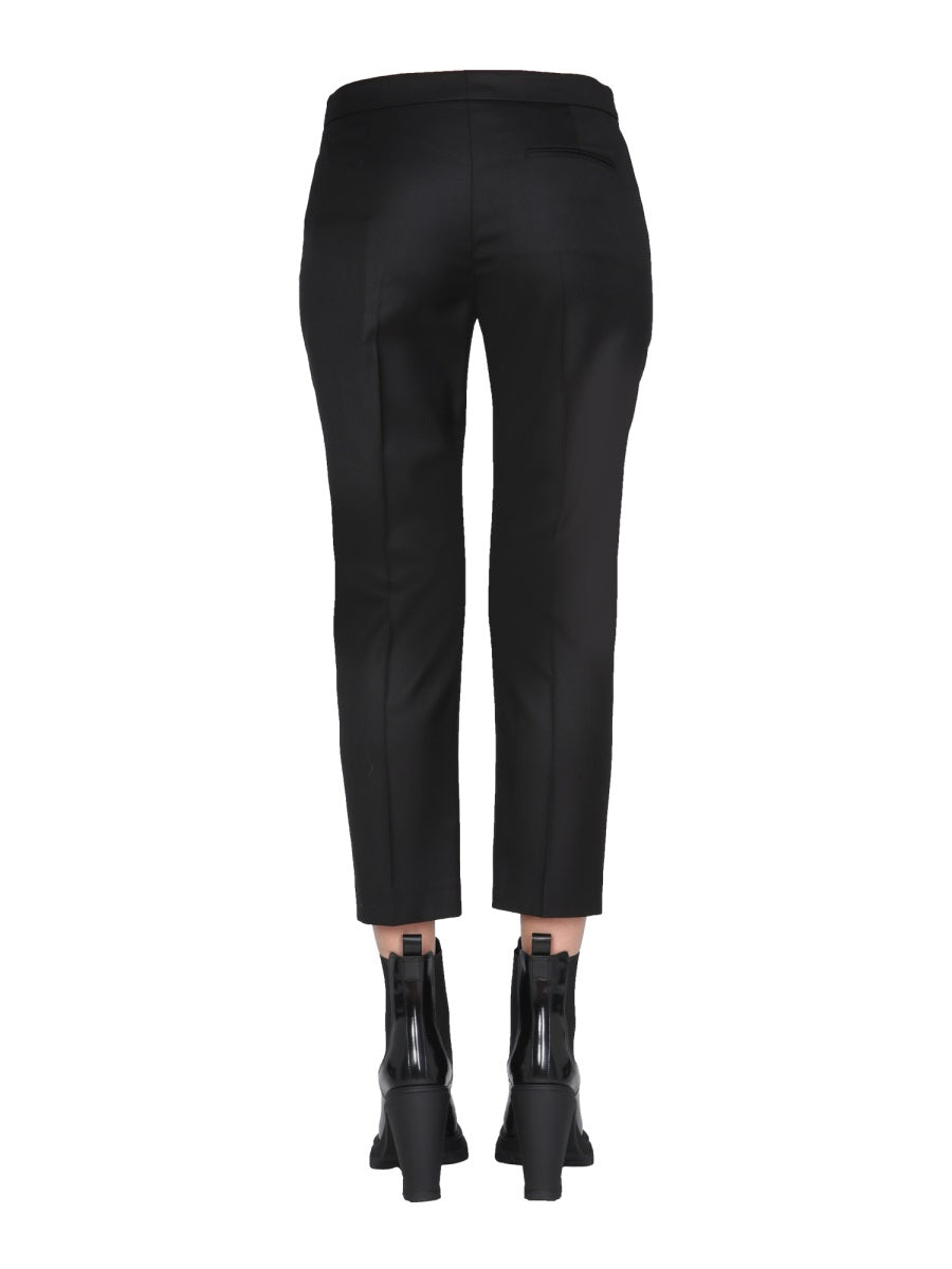 Alexander McQueen Pants? Alexander Mcqueen Women Cropped Trousers Premium Designer Casual Trousers