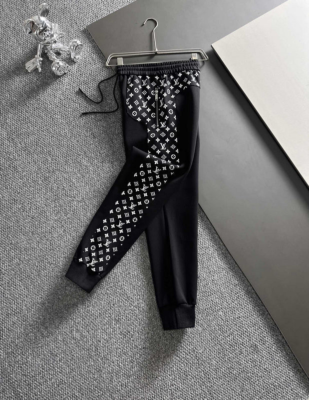 Back view of Louis Vuitton luxury clothing with runway-inspired design