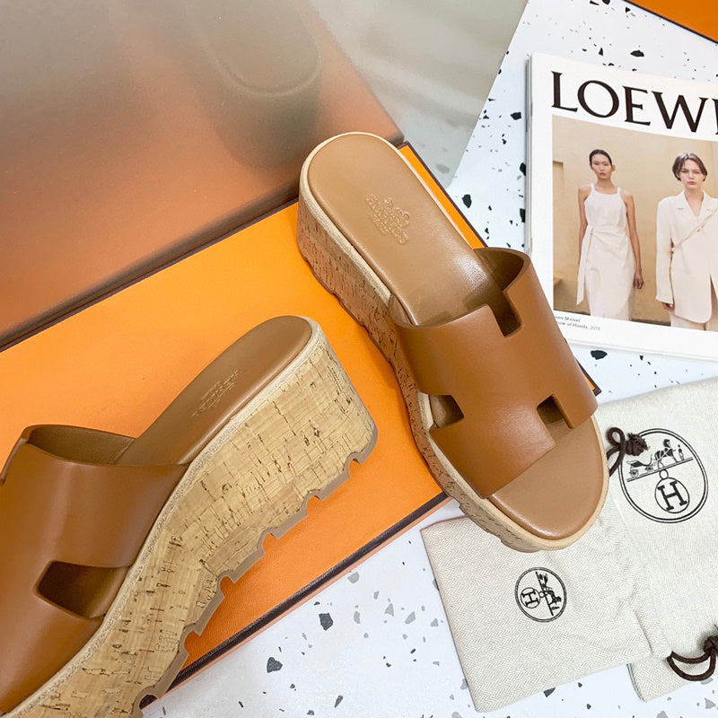 Hermes sandals Style 158 - back heel detail