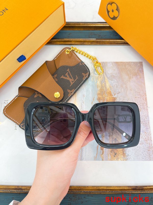 Full view of Louis Vuitton unisex sunglasses