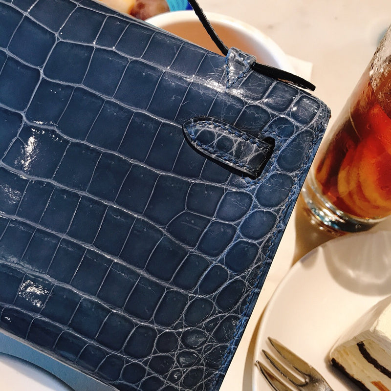 Interior view of polished premium bag