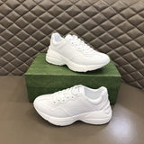 Gucci bold contrast luxury sneakers view 8 signature lace-up style