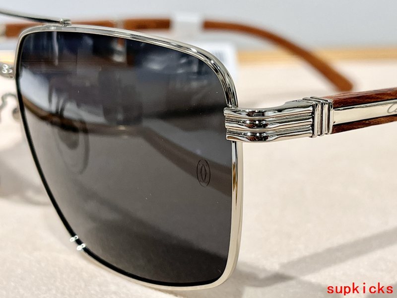 Side view of Cartier unisex sunglasses