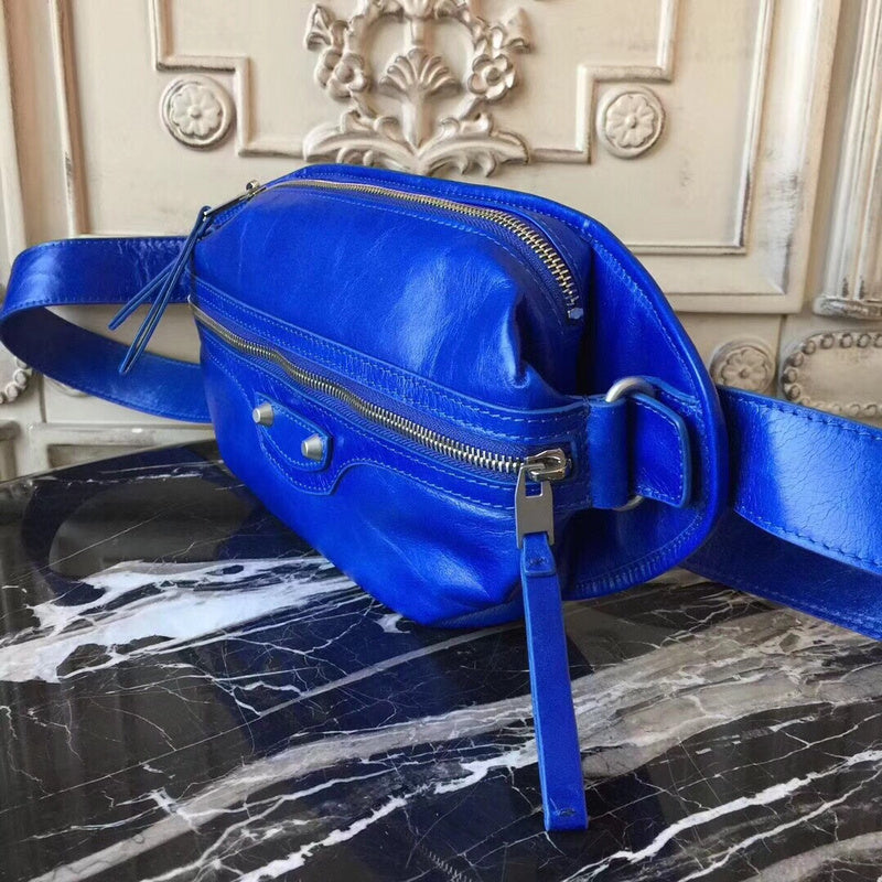 Bold Premium PU Leather Handbag - Smooth Faux-Leather Exterior | Women's Luxury Handbag #201 - back view (image 4) of designer-inspired handbag