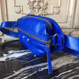 Bold Premium PU Leather Handbag - Smooth Faux-Leather Exterior | Women's Luxury Handbag #201 - back view (image 4) of designer-inspired handbag