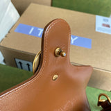 Close-up detail of everyday-luxe structured women's handbag – women's everyday handbag