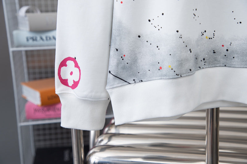 Front view of Louis Vuitton luxury clothing with streetwear-inspired cut