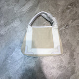 Statement Premium PU Leather Handbag - Smooth Faux-Leather Exterior | Women's Luxury Handbag #779 - back view (image 4) of designer-inspired handbag