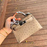 Interior view of polished premium bag