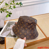Close-up detail view of Louis Vuitton unisex cap