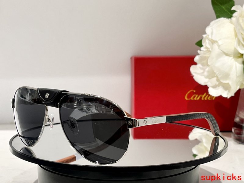 Full view of Cartier unisex sunglasses
