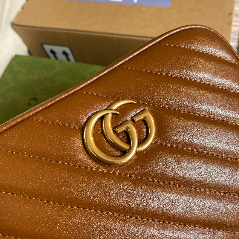 Back view of signature sleek women's handbag – women's designer-style accessory