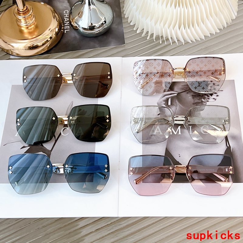 Lifestyle view of Louis Vuitton unisex sunglasses