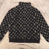 Full styled look of Louis Vuitton luxury clothing with relaxed-fit cut