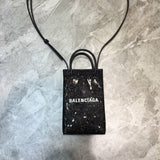 Effortless Vegan Leather Handbag - Understated Luxury Look | Women's Luxury Handbag #1059 - side angle view (image 2) of designer-inspired handbag