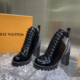 Louis Vuitton shoes Style 217 - back heel detail