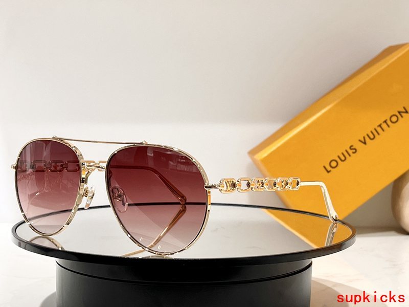 Full view of Louis Vuitton unisex sunglasses