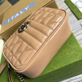 Back view of classic modern women's handbag – women's statement bag