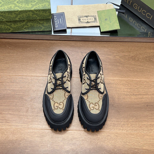 Gucci neutral cream luxury sneakers view 11 sleek tonal finish