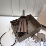 Understated Faux Leather Handbag - Versatile Everyday Design | Women's Designer-Inspired Purse #1766 - back view (image 4) of designer-inspired handbag
