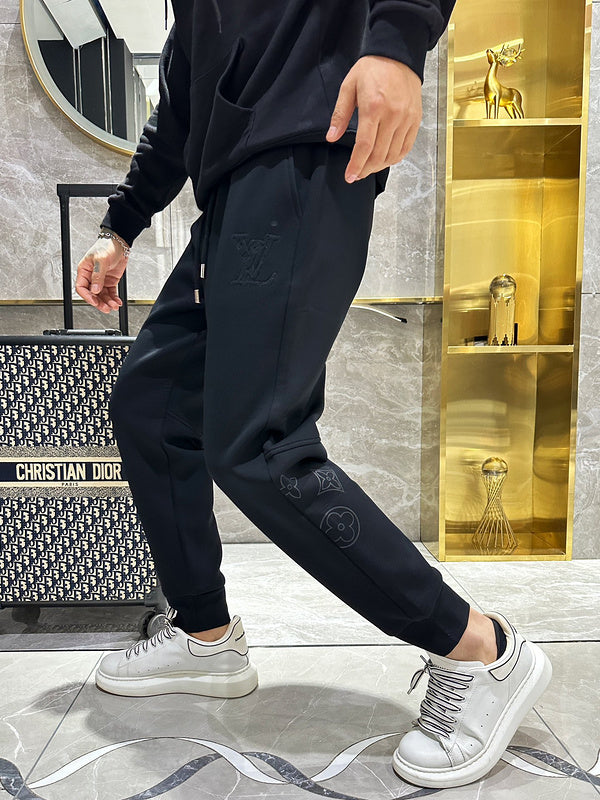 Front view of Louis Vuitton luxury clothing with everyday silhouette
