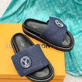 Louis Vuitton shoes Style 374 - close-up of timeless elegant design