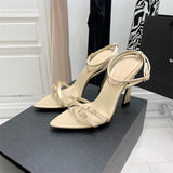 Saint Laurent shoes front view designer style