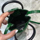 Refined Premium PU Leather Handbag - Sleek Minimalist Lines | Women's Premium Handbag #996 - styled full view (image 7) of designer-inspired handbag