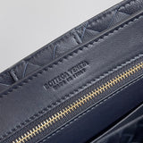 Sleek Vegan Leather Handbag - Signature Hardware Accents | Women's Everyday Carry Handbag #1562 - back view (image 4) of designer-inspired handbag