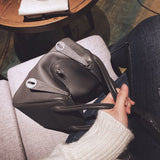 Close-up detail of refined bag design