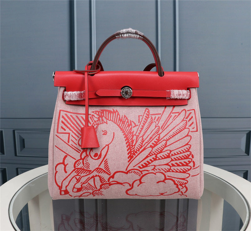 Close-up detail of minimalist bag design