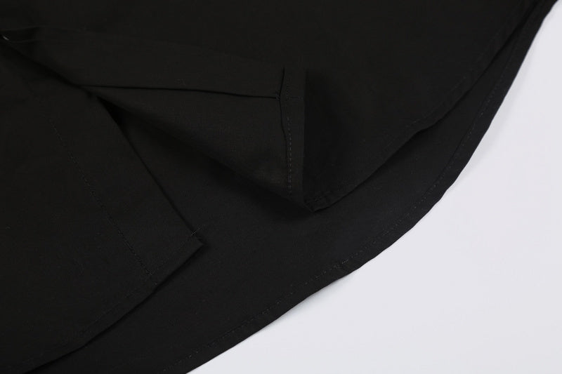 Side profile of Louis Vuitton luxury clothing with monogram-inspired silhouette