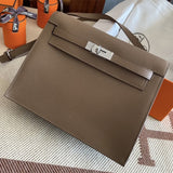  Timeless crossbody bag carried on shoulder