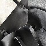 Classic Faux Leather Handbag - Refined Silhouette | Women's Luxury Handbag #958 - alternate angle view (image 8) of designer-inspired handbag