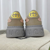 Gucci soft grey luxury sneakers view 6 classic court silhouette