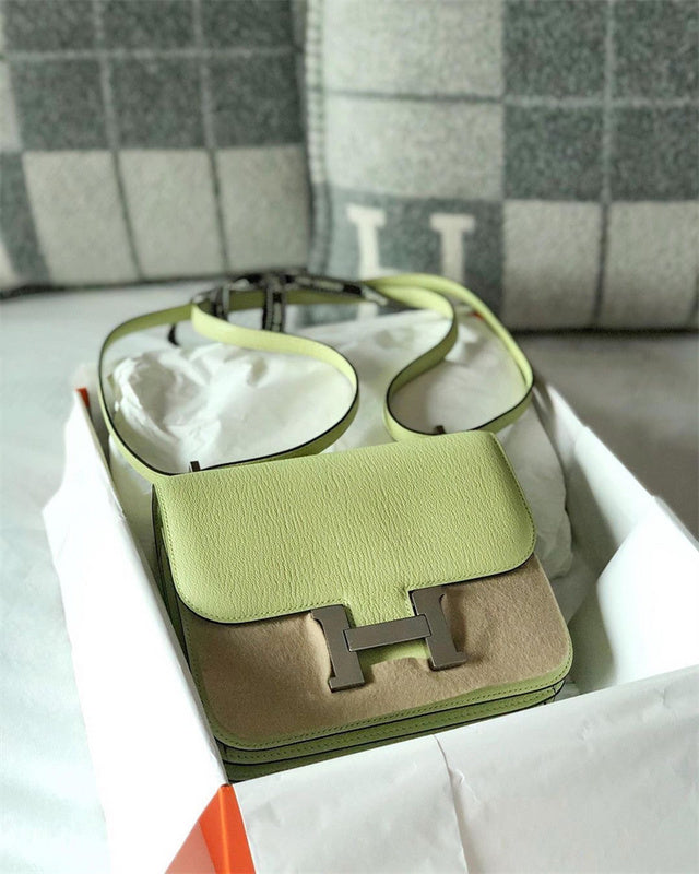Close-up detail of considered bag design