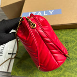 Top view of modern chic women's handbag – women's statement bag