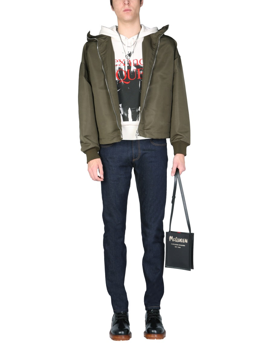 Alexander McQueen premium jackets detail and craftsmanship close-up