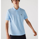 Back view of Lacoste luxury clothing with monogram-inspired silhouette