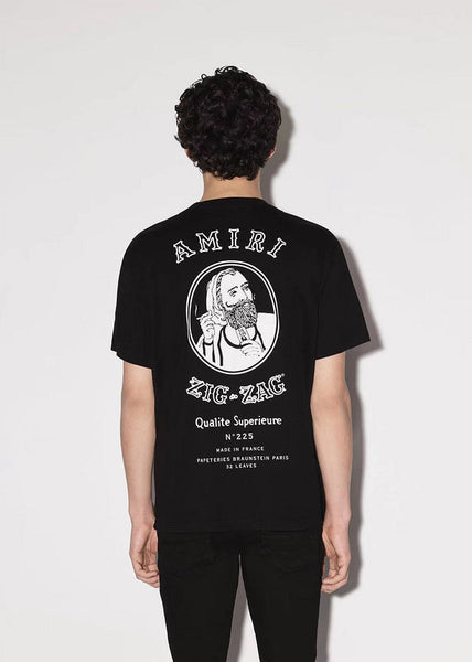 Amiri t-shirt back view — premium authentic designer style