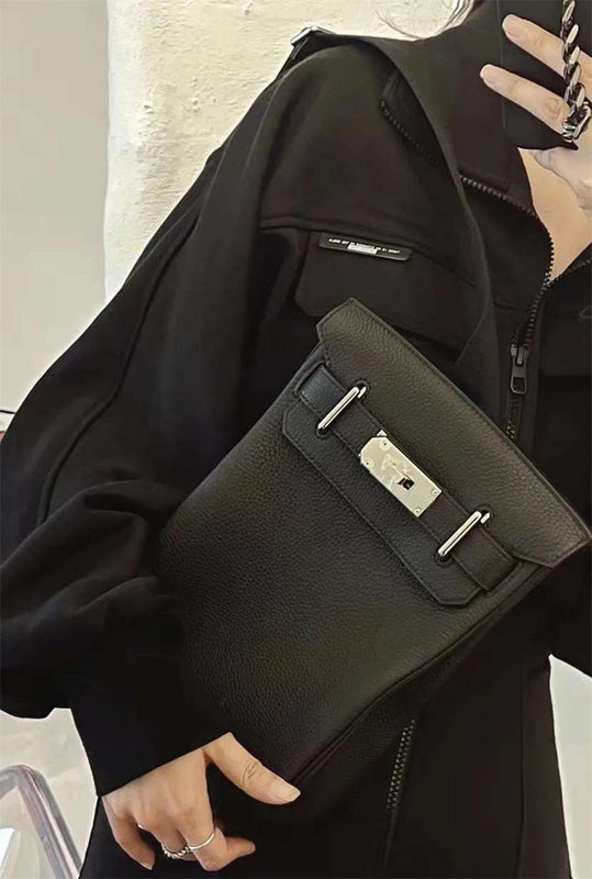  polished everyday bag detail view showing craftsmanship