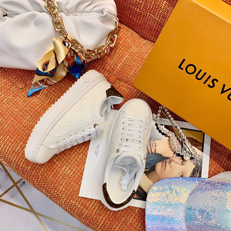 Louis Vuitton luxury shoes close-up — premium authentic designer style