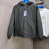 Back view of Louis Vuitton luxury clothing with streetwear-inspired cut