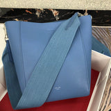 Side profile of classic statement women's handbag – women's everyday handbag