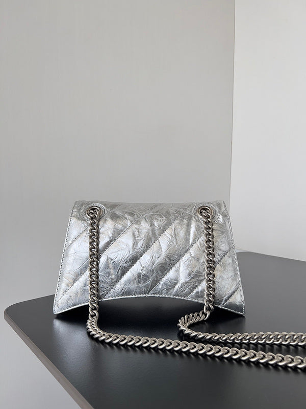 Zivas Charm Modern Minimalist Look Statement Handbag (Structured Everyday Essential) – Back View