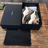 Close-up of Amiri sneakers craftsmanship