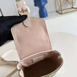 Front view of signature polished women's handbag – women's premium purse