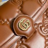 Back view of modern premium women's handbag – women's designer-style accessory