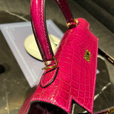 Tailored handbag styled for everyday wear