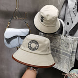 Angled view of Burberry unisex cap